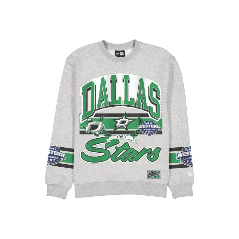 Dallas Stars Sport Classics Vintage Gray Crewneck sold by New Era