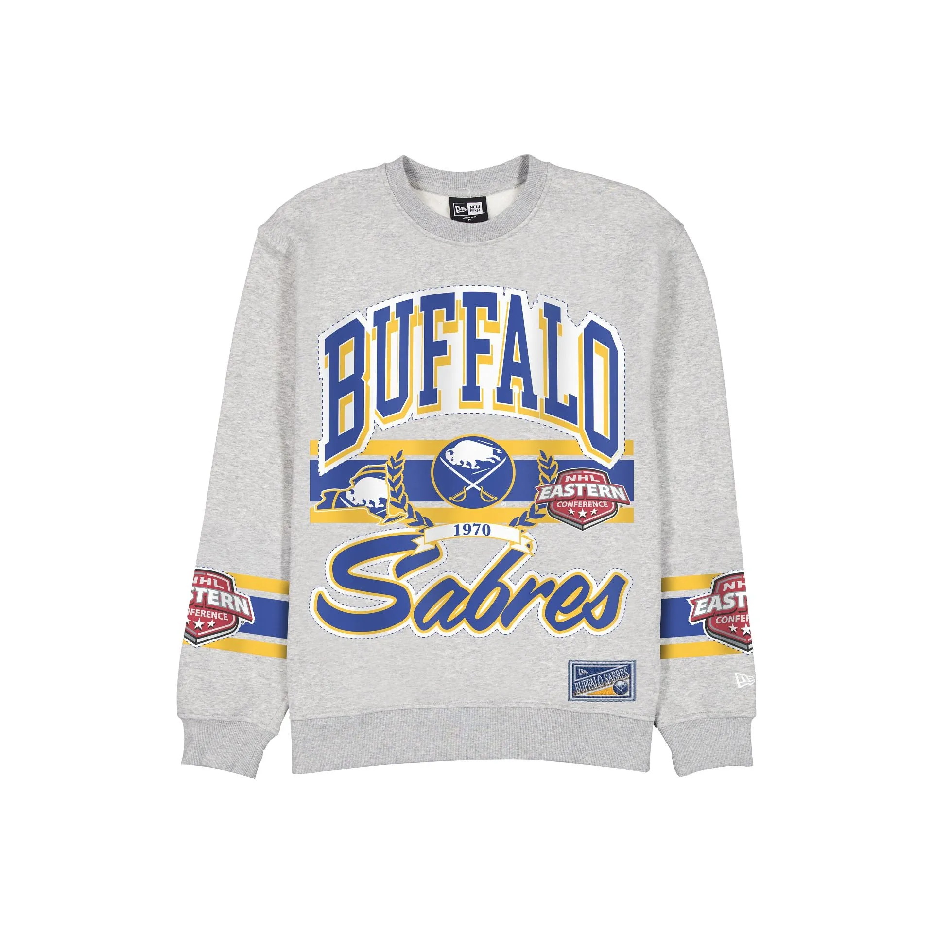 Buffalo Sabres Sport Classics Vintage Gray Crewneck sold by New Era