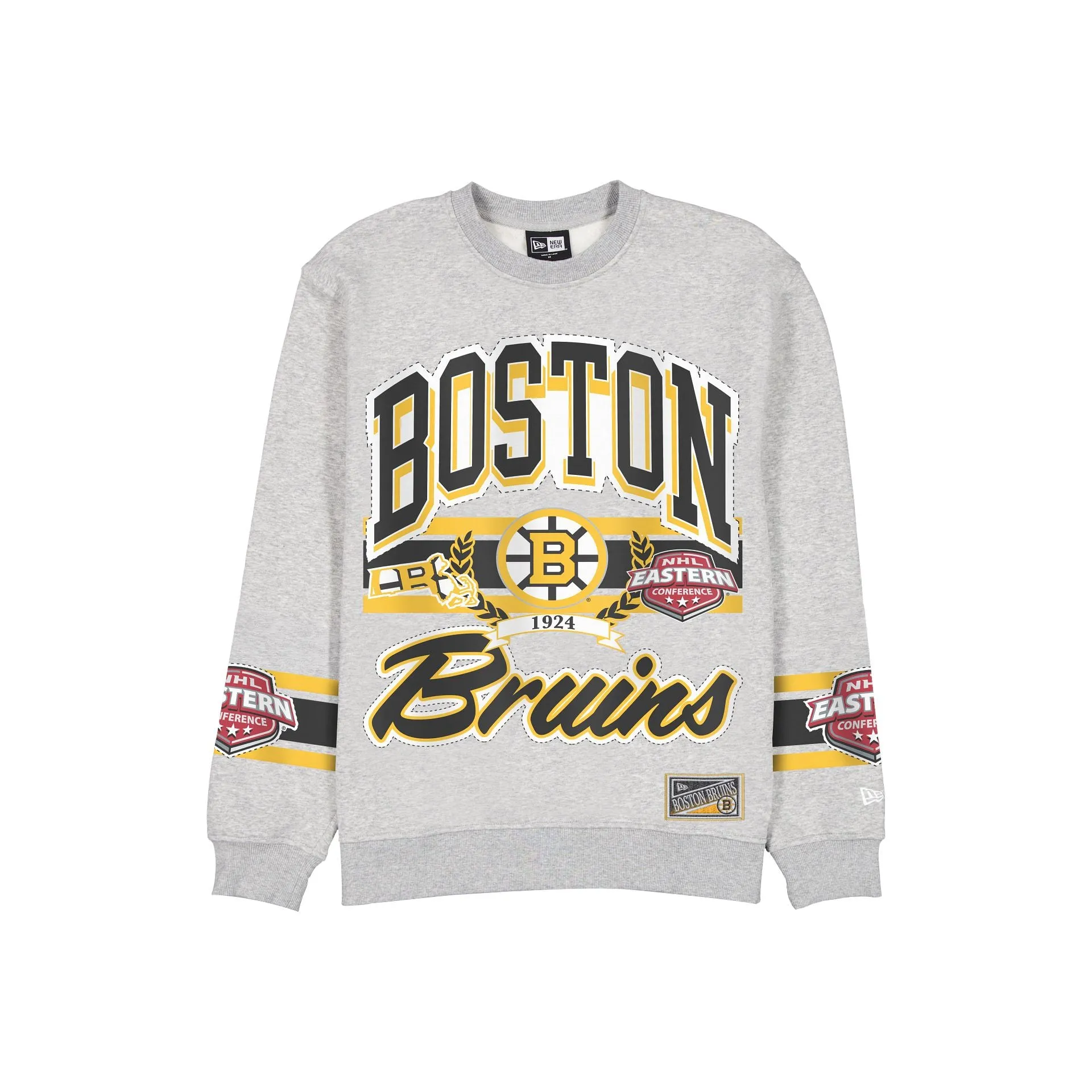 Boston Bruins Sport Classics Vintage Gray Crewneck sold by New Era
