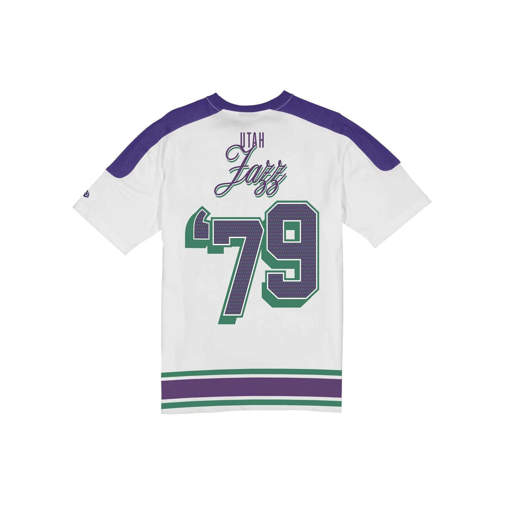 Utah Jazz Sport Classics Vintage White T-Shirt sold by New Era product image thumbnail 2