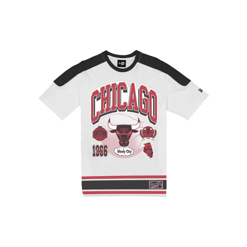 Chicago Bulls Sport Classics Vintage White T-Shirt sold by New Era