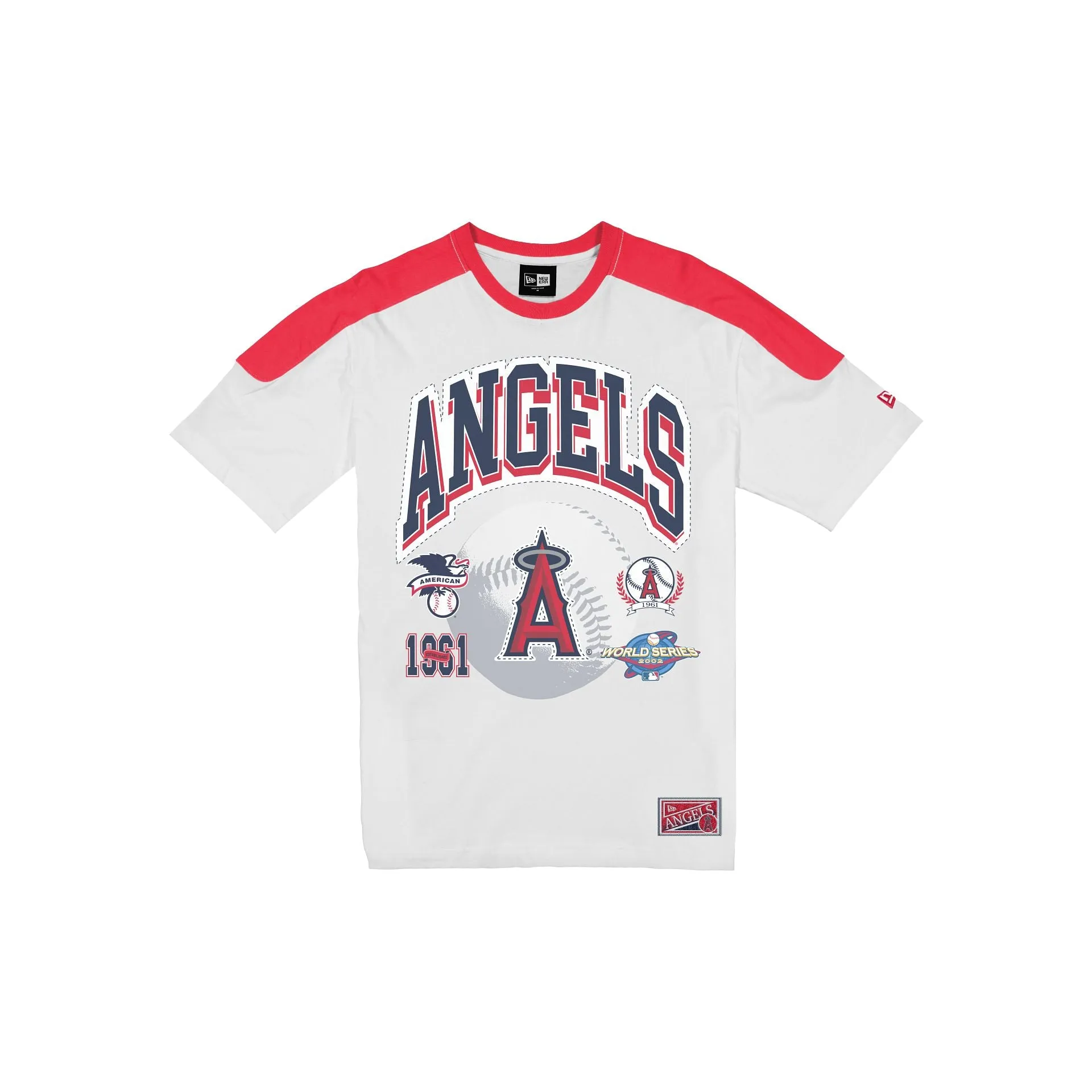 Los Angeles Angels Sport Classics Vintage World Series Champions T-Shirt sold by New Era