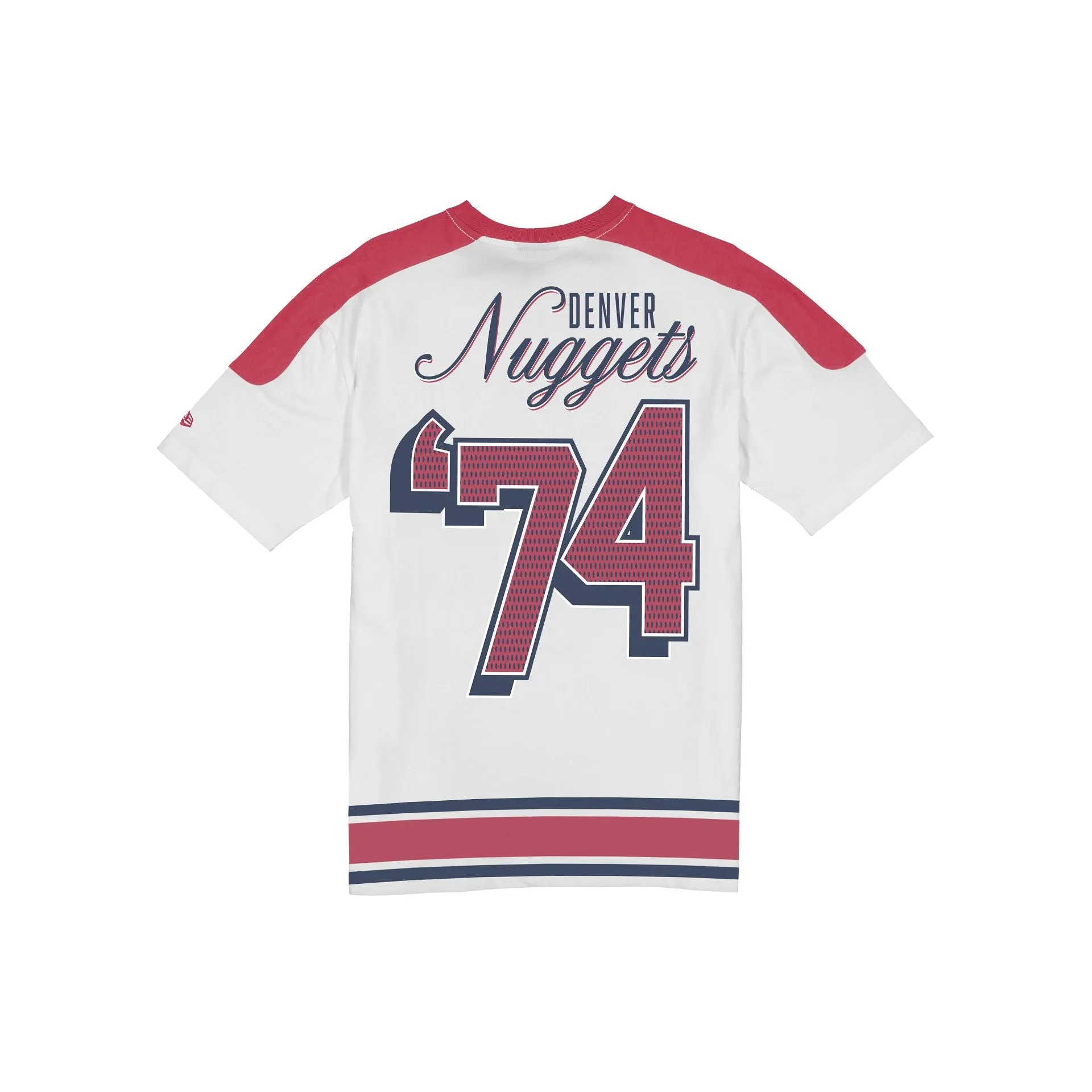 Denver Nuggets Sport Classics Vintage White T-Shirt sold by New Era product image thumbnail 2
