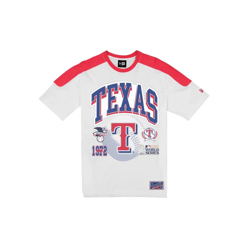 Texas Rangers Sport Classics Vintage World Series Champions T-Shirt sold by New Era