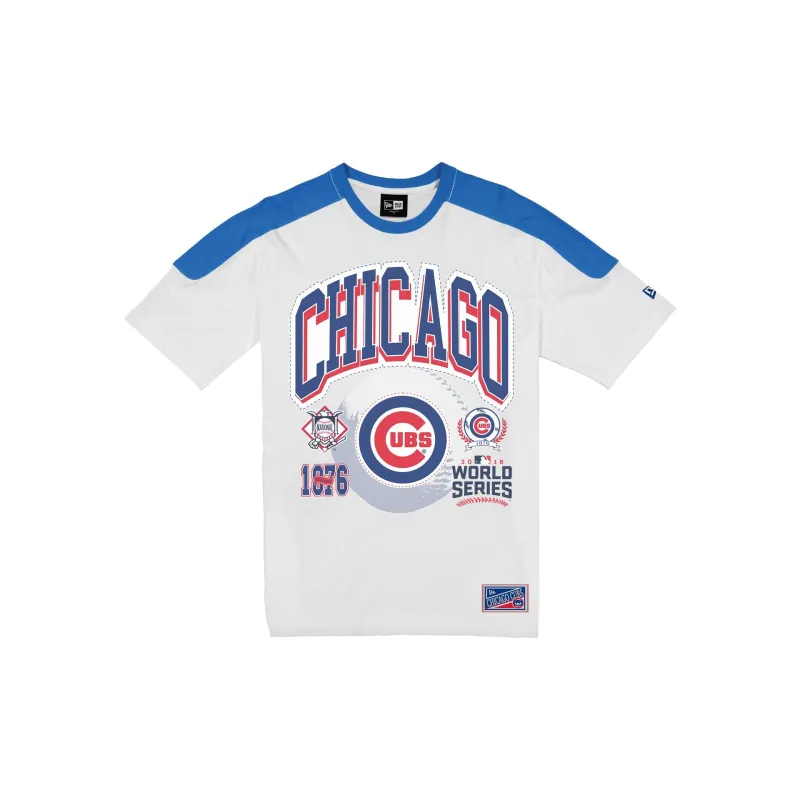 Chicago Cubs Sport Classics Vintage World Series Champions T-Shirt made by New Era