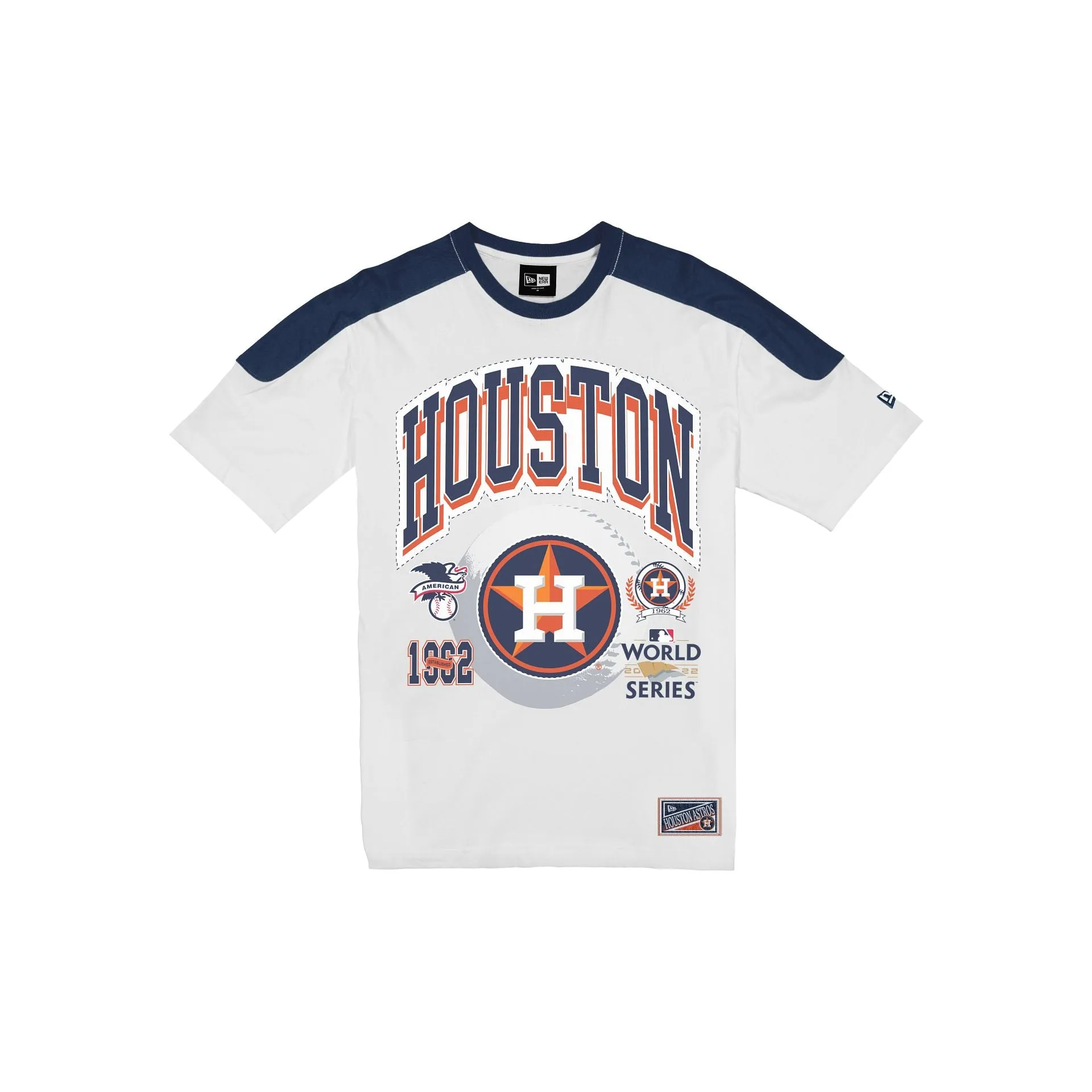 Houston Astros Sport Classics Vintage World Series Champions T-Shirt sold by New Era