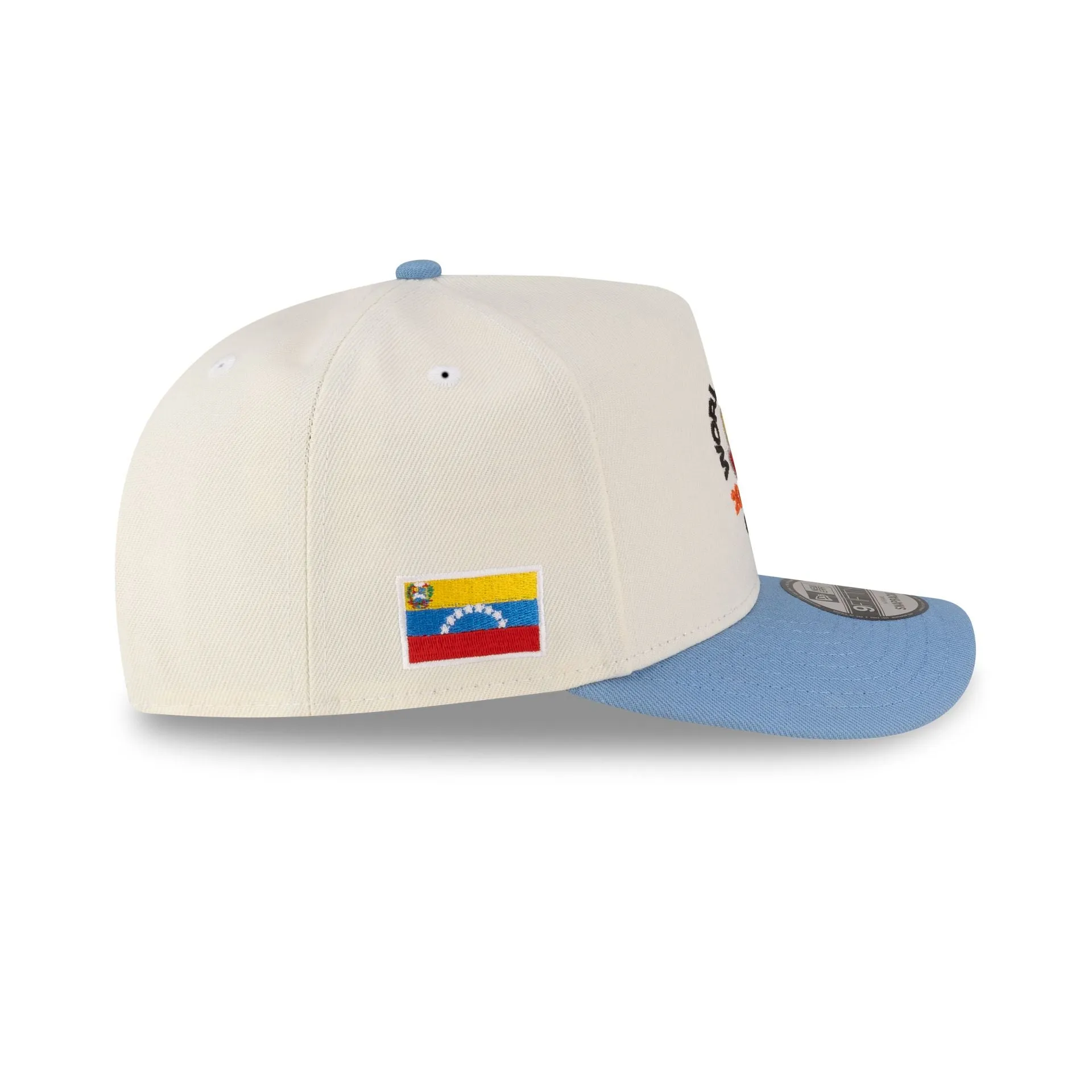 Venezuela 2026 World Baseball Classic Chrome White 9FIFTY A-Frame Snapback Hat sold by New Era product image thumbnail 4