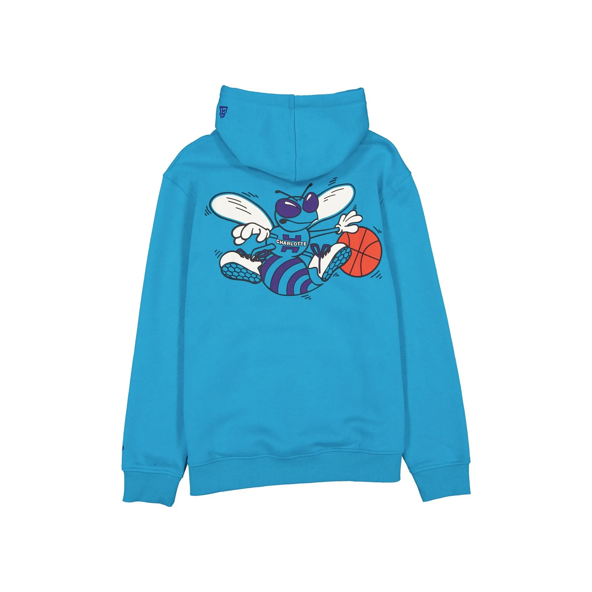 Charlotte Hornets Retro Blue Hoodie sold by New Era product image thumbnail 2