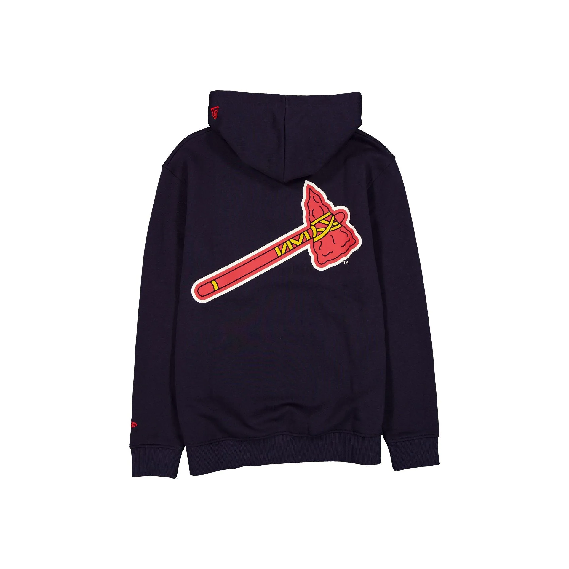Atlanta Braves Retro Navy Hoodie sold by New Era product image thumbnail 2
