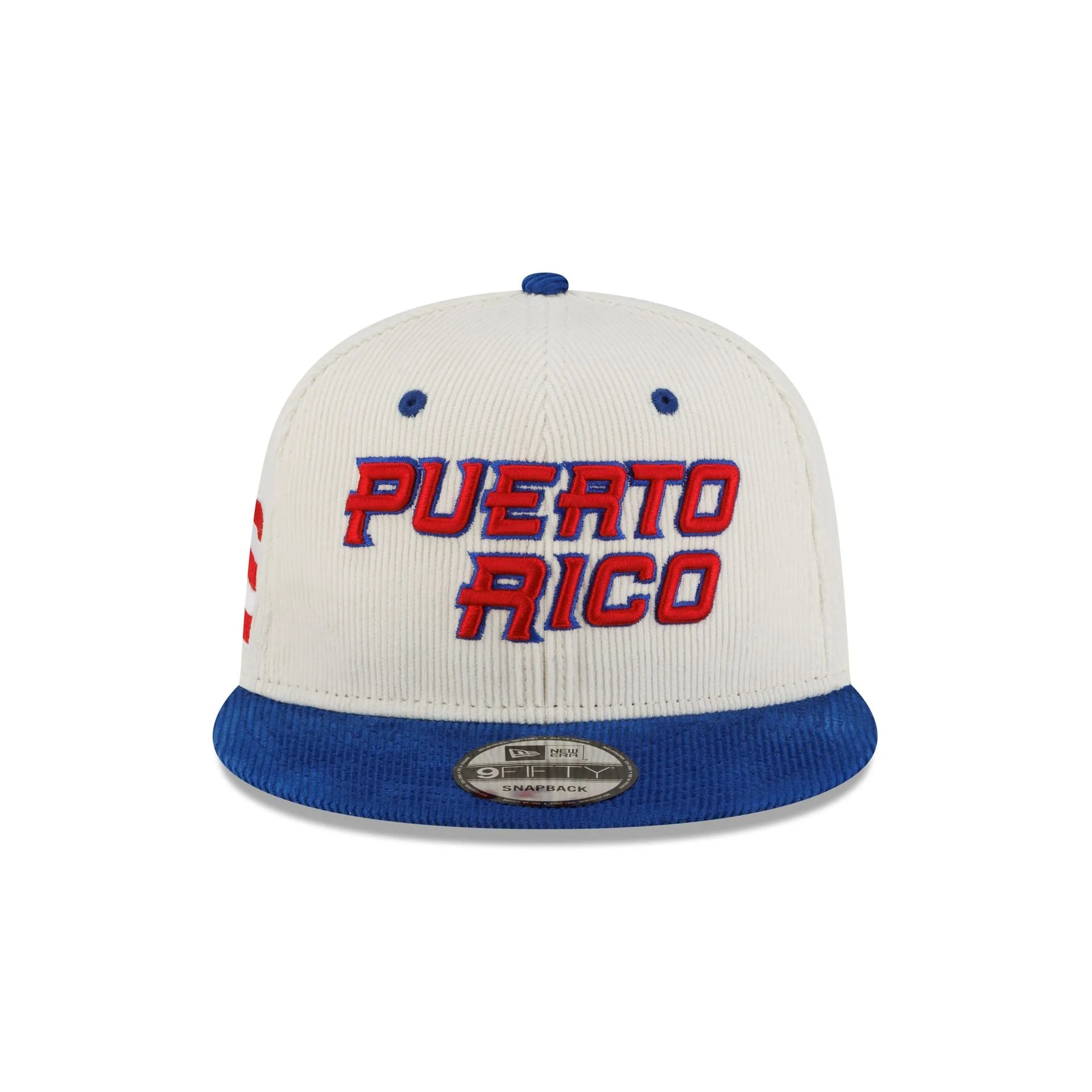 Puerto Rico 2026 World Baseball Classic Corduroy 9FIFTY Snapback Hat sold by New Era product image thumbnail 2