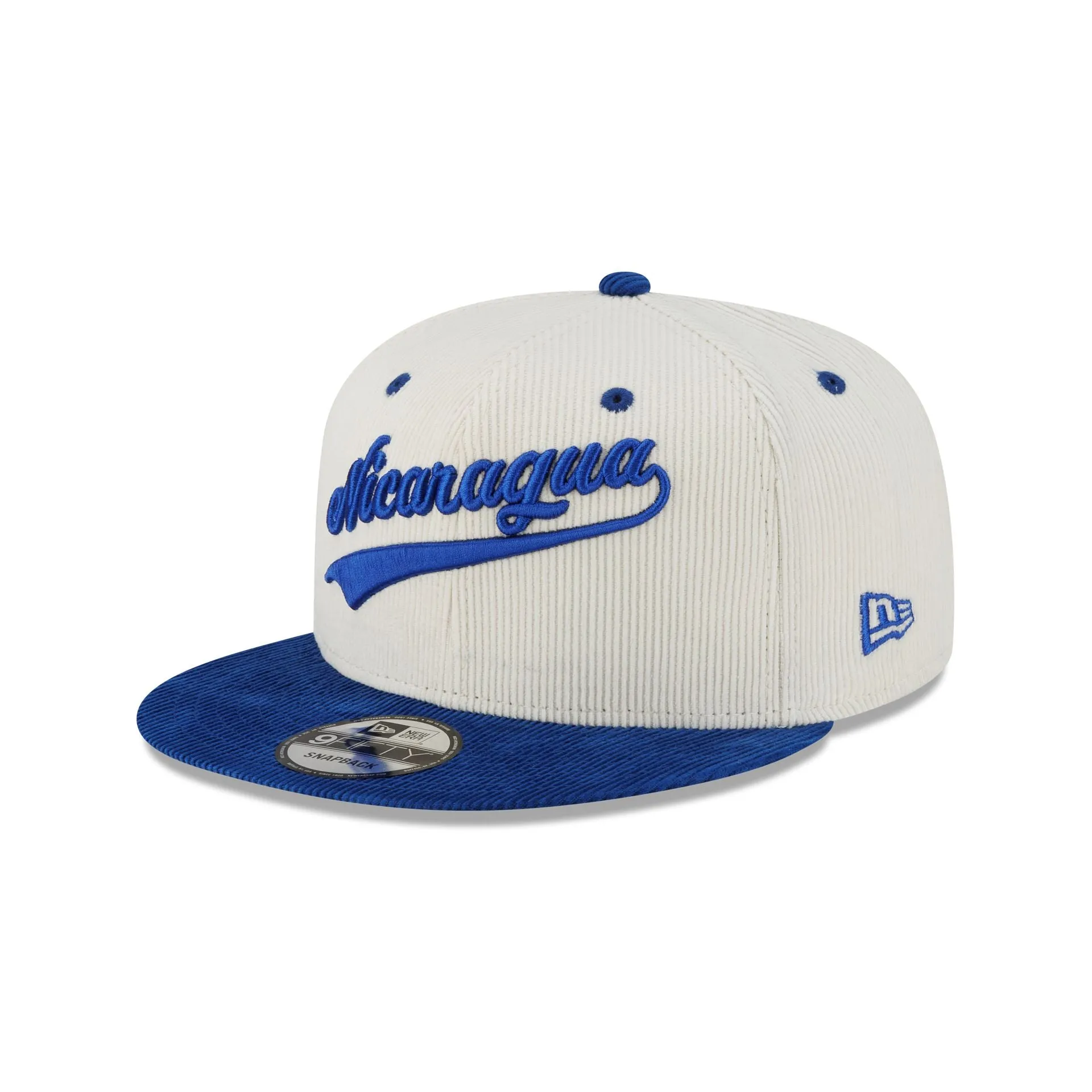 Nicaragua 2026 World Baseball Classic Corduroy 9FIFTY Snapback Hat sold by New Era product image thumbnail 3