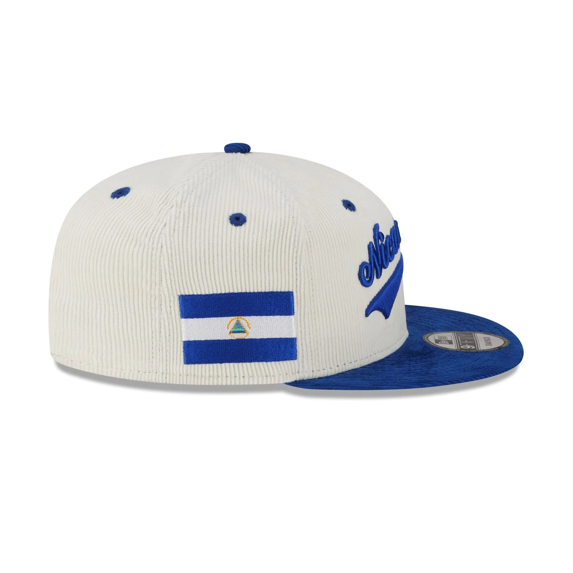 Nicaragua 2026 World Baseball Classic Corduroy 9FIFTY Snapback Hat sold by New Era product image thumbnail 4