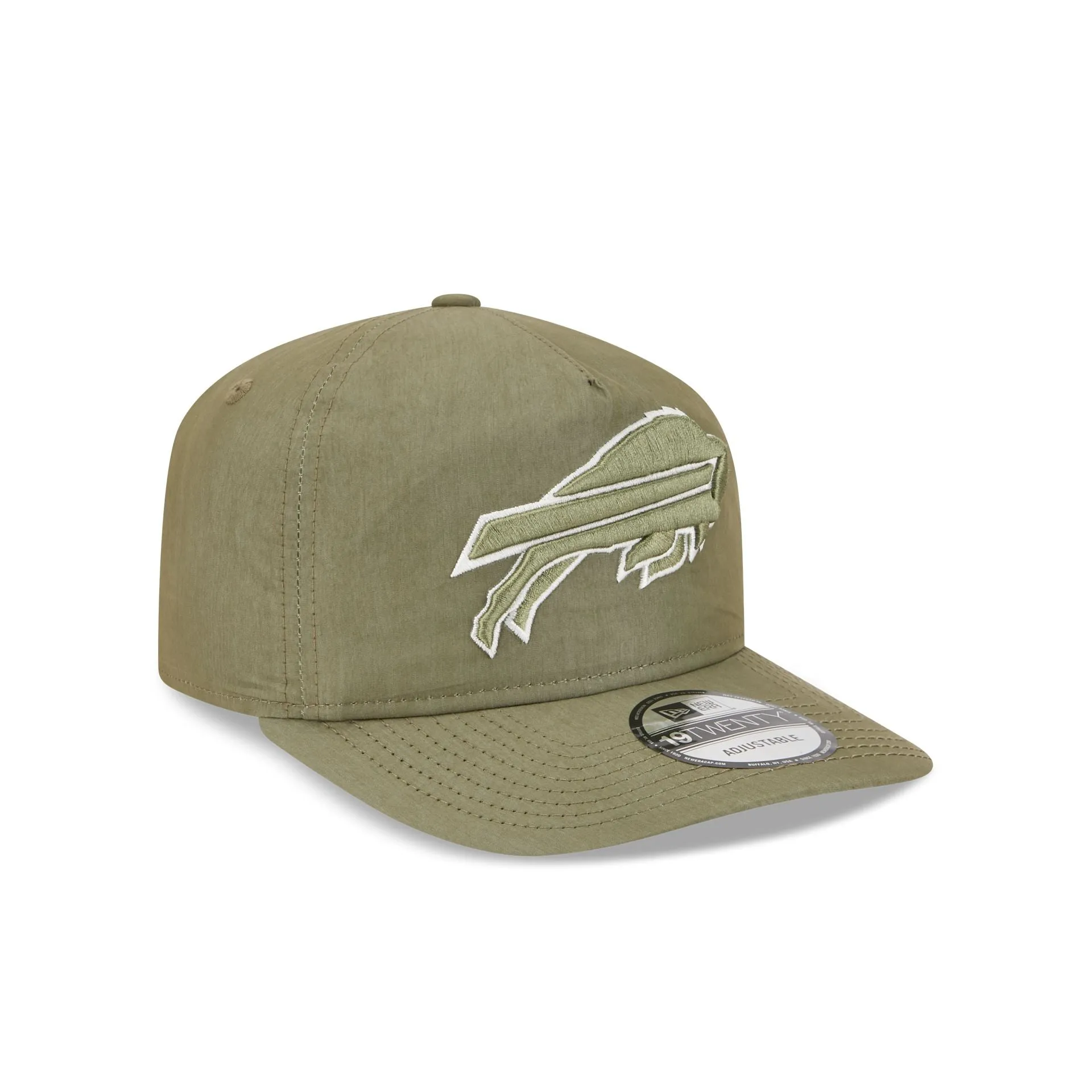Buffalo Bills Olive Green Nylon 19TWENTY Adjustable Hat sold by New Era product image thumbnail 3