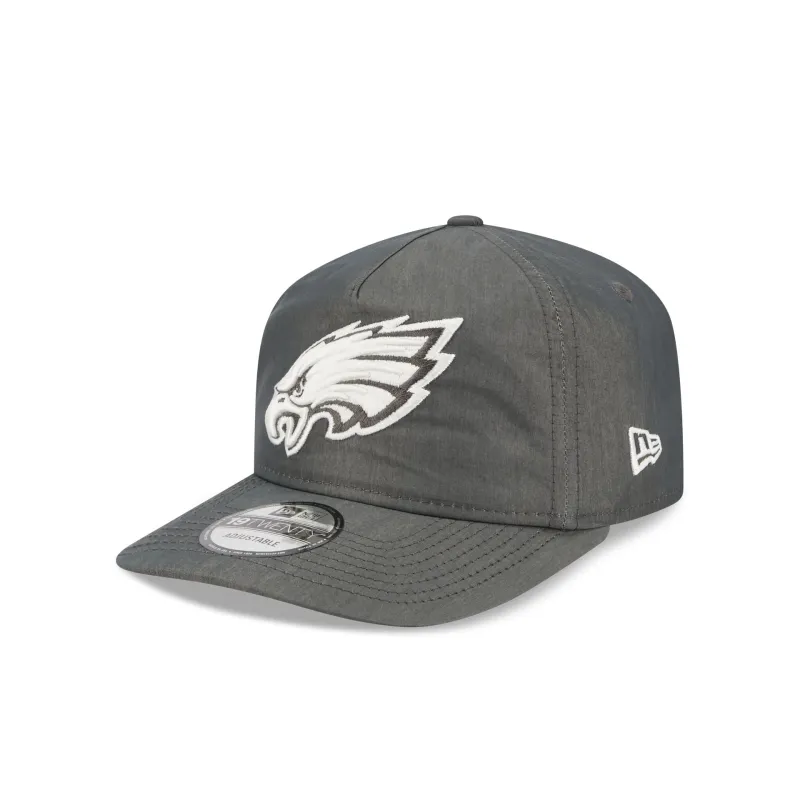 Philadelphia Eagles Heather Gray Nylon 19TWENTY Adjustable Hat made by New Era