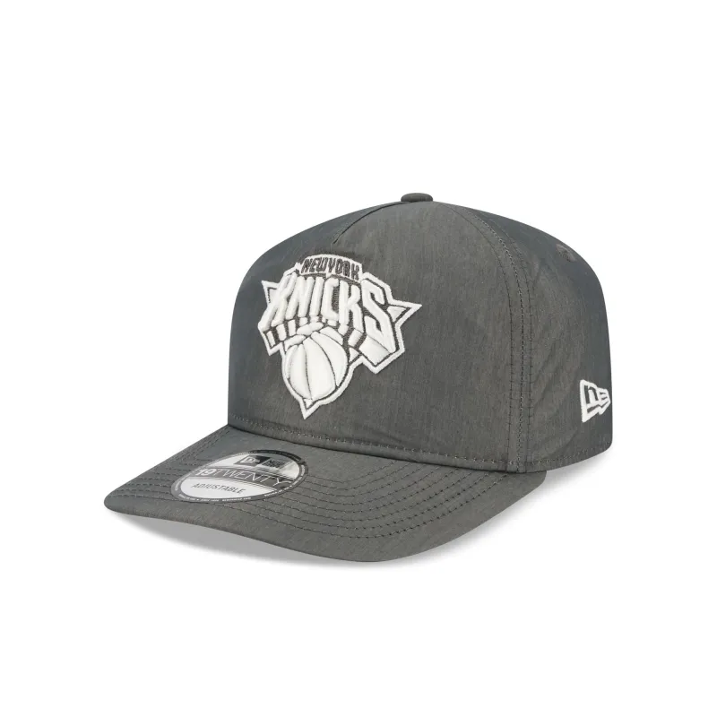 New York Knicks Heather Gray Nylon 19TWENTY Adjustable Hat sold by New Era