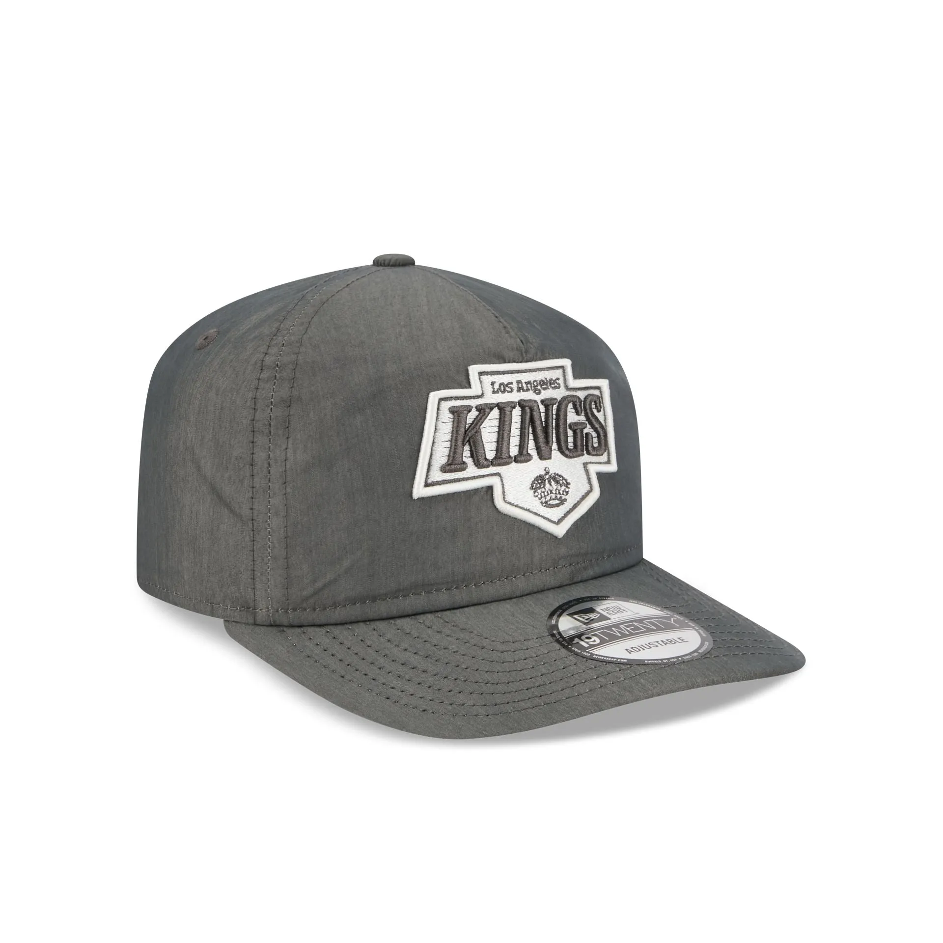 Los Angeles Kings Heather Gray Nylon 19TWENTY Adjustable Hat sold by New Era product image thumbnail 3