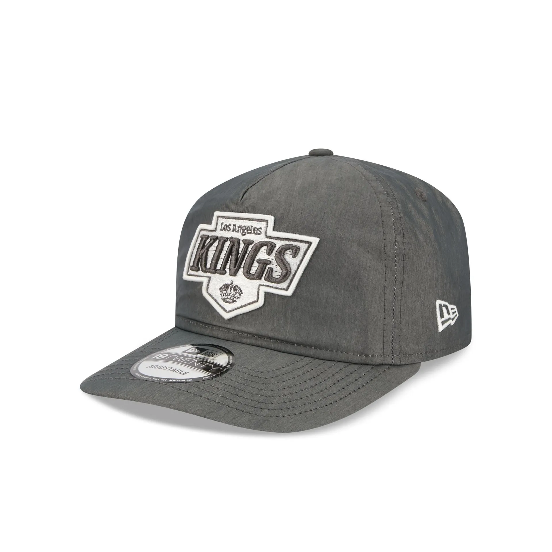 Los Angeles Kings Heather Gray Nylon 19TWENTY Adjustable Hat sold by New Era