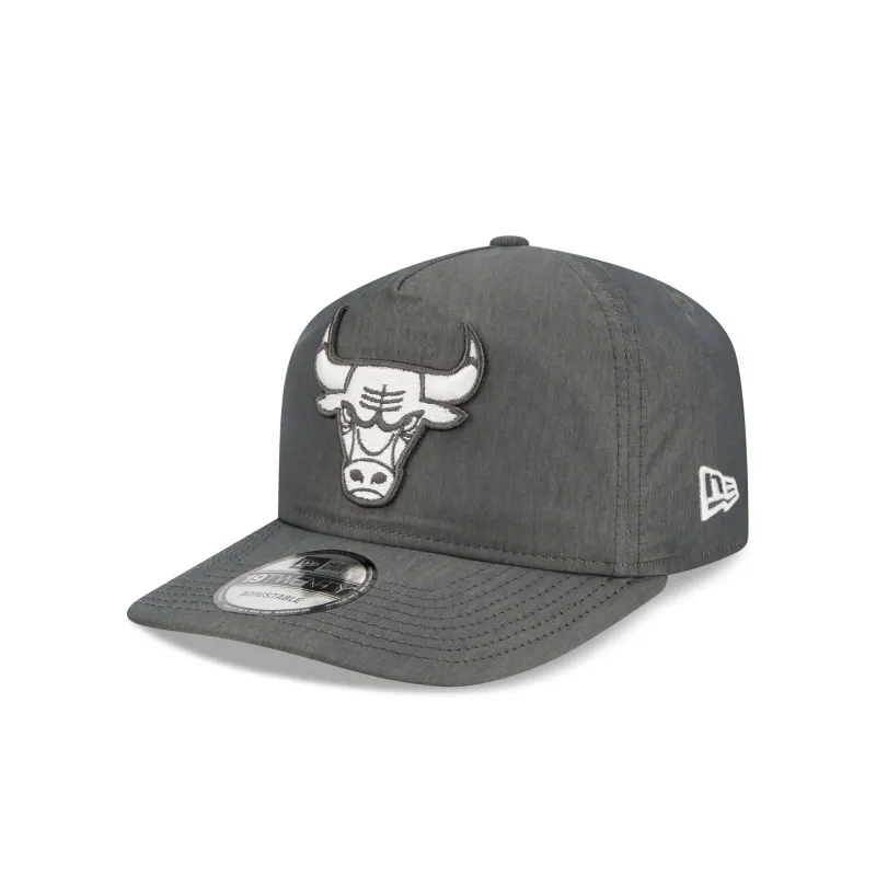 Chicago Bulls Heather Gray Nylon 19TWENTY Adjustable Hat sold by New Era