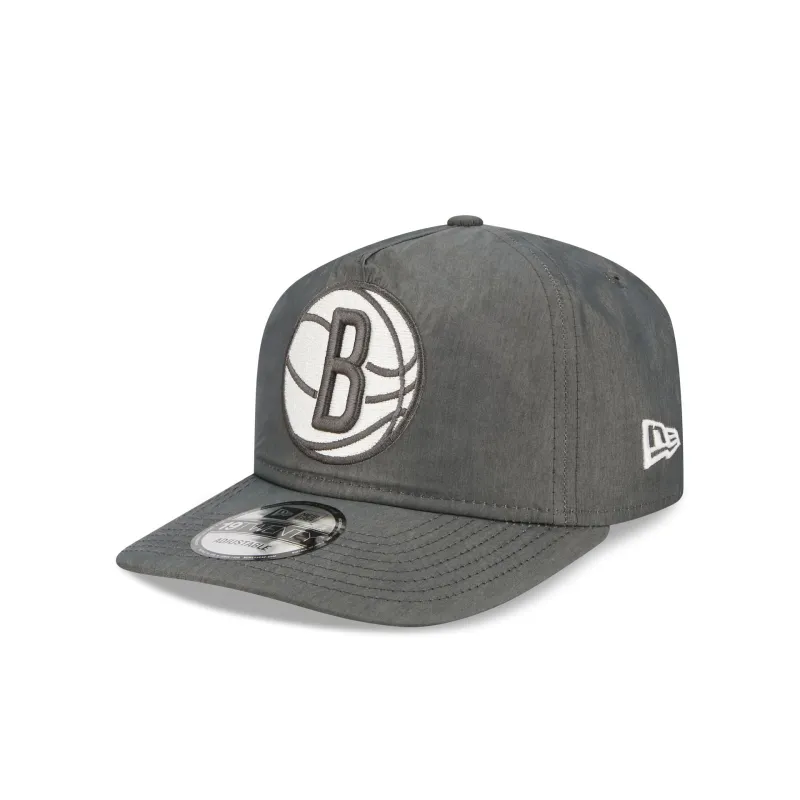 Brooklyn Nets Heather Gray Nylon 19TWENTY Adjustable Hat sold by New Era