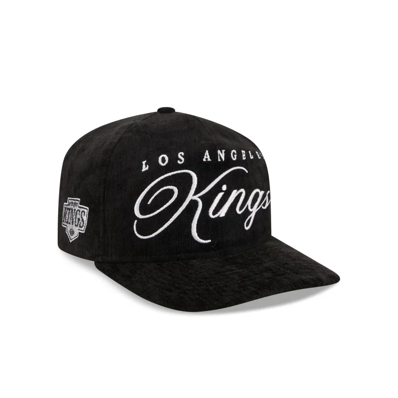 Los Angeles Kings Velvet Team Script 19TWENTY Adjustable Hat sold by New Era