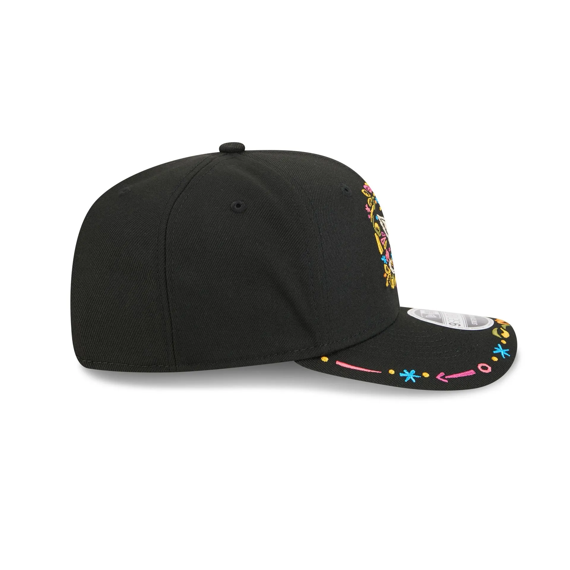 Arizona Cardinals Black Color Pop 9SEVENTY Stretch-Snap Hat sold by New Era product image thumbnail 5