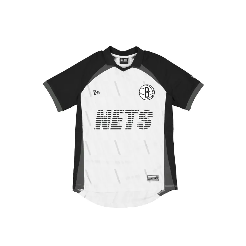 Brooklyn Nets Match Day White Polo made by New Era