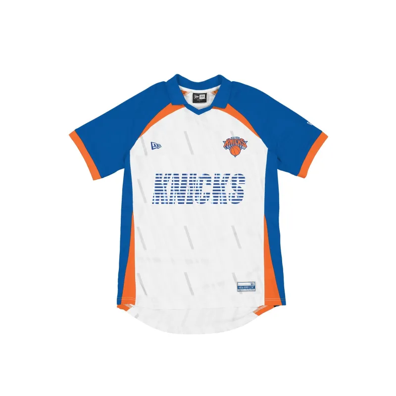 New York Knicks Match Day White Polo made by New Era