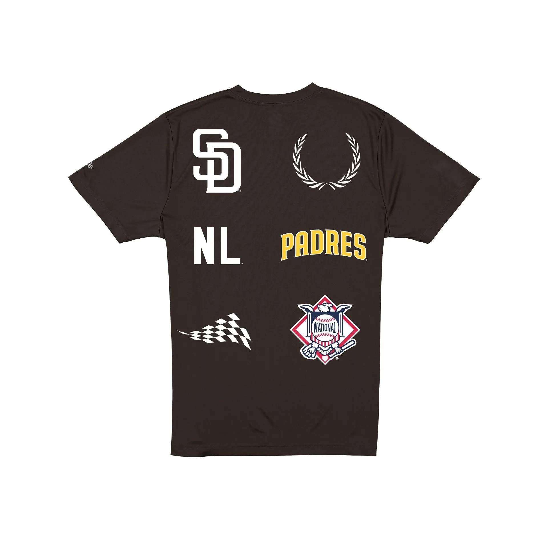 San Diego Padres Match Day Brown T-Shirt sold by New Era product image thumbnail 2