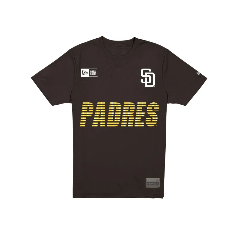 San Diego Padres Match Day Brown T-Shirt sold by New Era