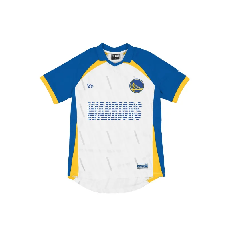 Golden State Warriors Match Day White Polo made by New Era