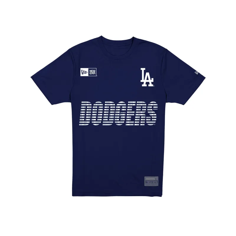 Los Angeles Dodgers Match Day Blue T-Shirt made by New Era