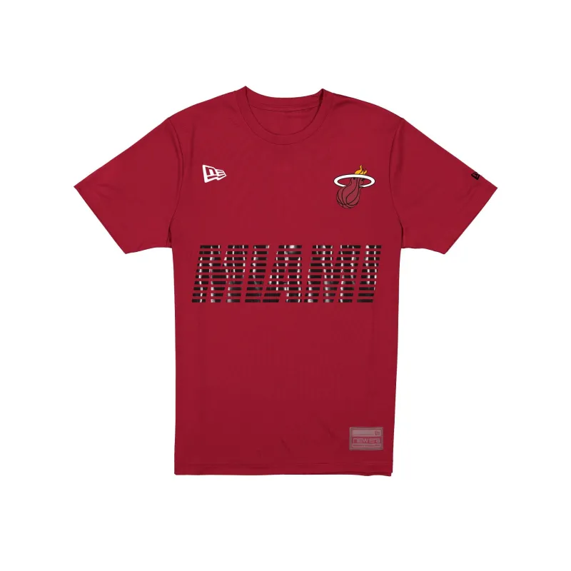 Miami Heat Match Day Red T-Shirt sold by New Era