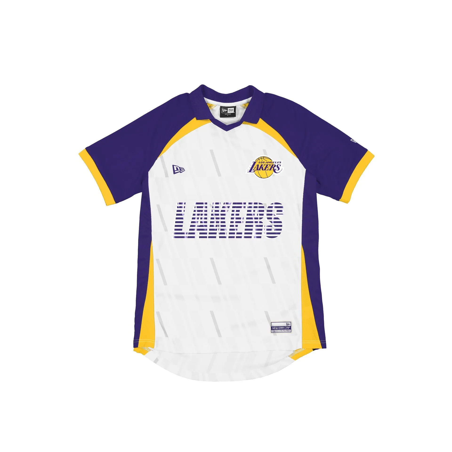 Los Angeles Lakers Match Day White Polo sold by New Era