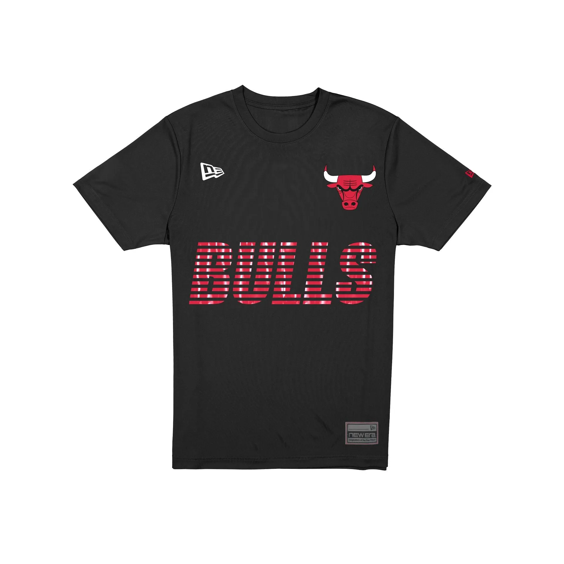 Chicago Bulls Match Day Black T-Shirt sold by New Era