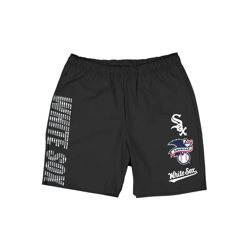 Chicago White Sox Match Day Black Shorts made by New Era