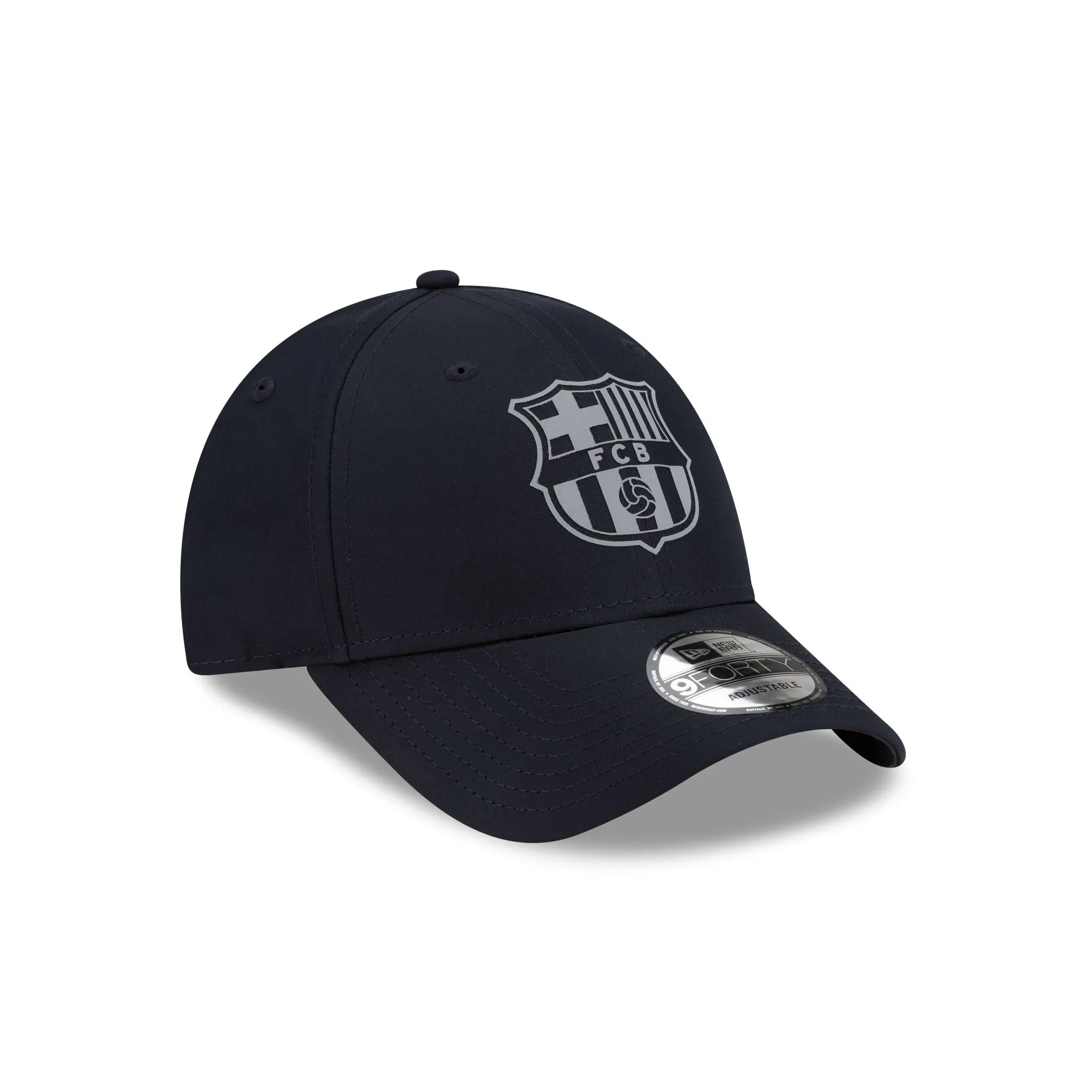 FC Barcelona Reflective Logo Navy 9FORTY Adjustable Hat sold by New Era product image thumbnail 3