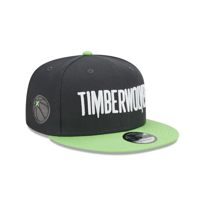 Minnesota Timberwolves 2025 Statement Edition 9FIFTY Snapback Hat made by New Era