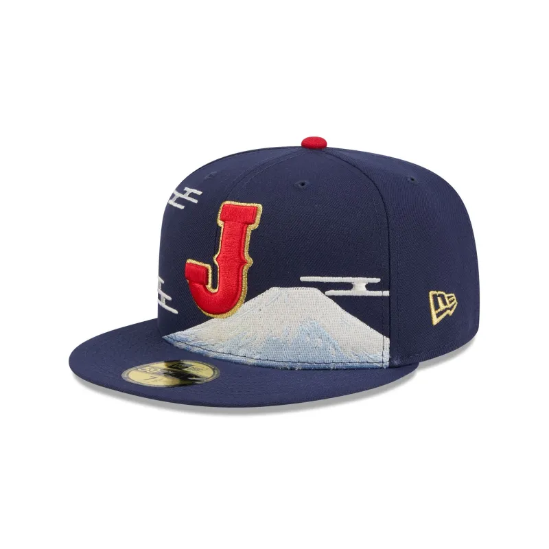 Japan Mount Fuji 59FIFTY Fitted Hat made by New Era