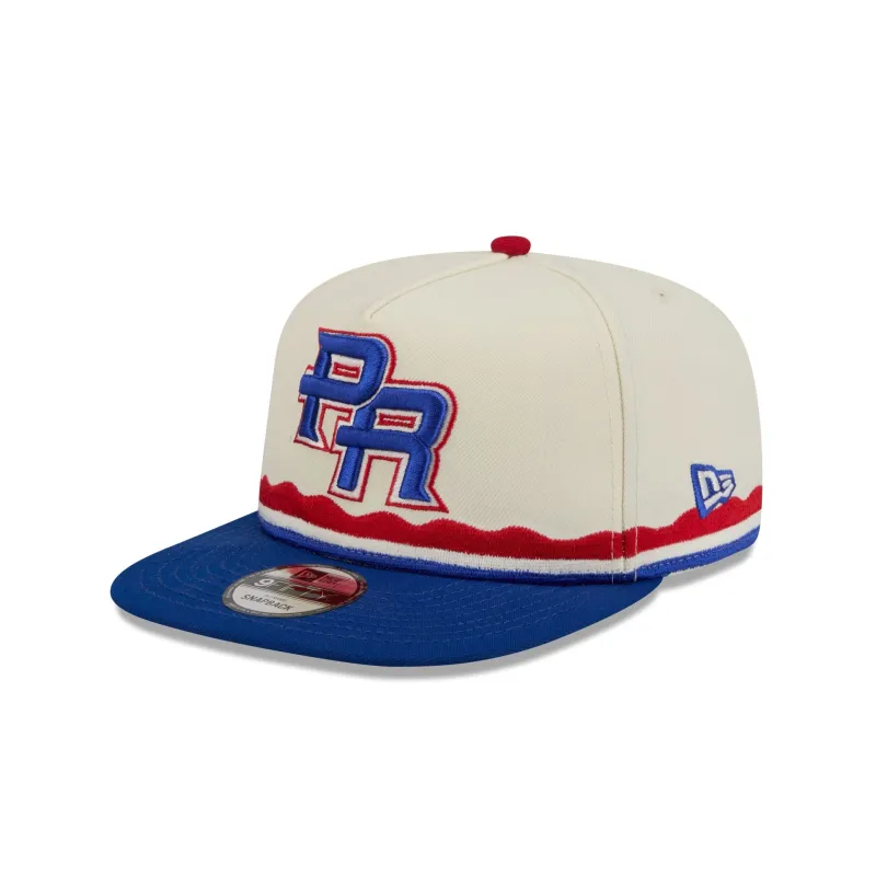 Puerto Rico Jíbara 9FIFTY A-Frame Snapback Hat made by New Era