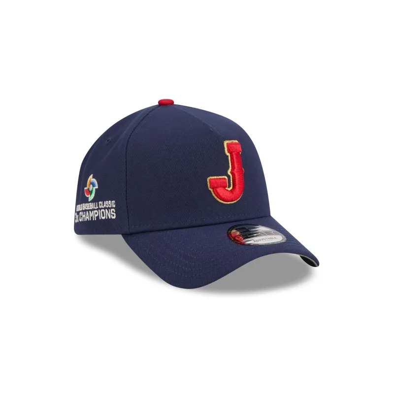 Japan 3x Champions 9FORTY A-Frame Snapback Hat made by New Era