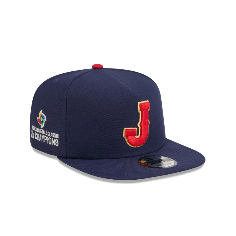 Japan 3x Champions 9FIFTY A-Frame Snapback Hat made by New Era