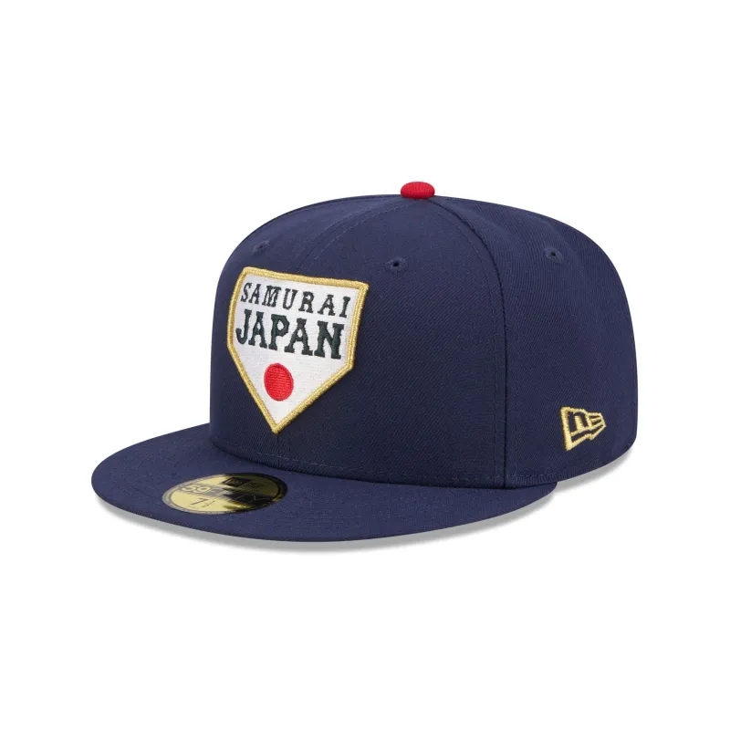 Japan Samurai Banner 59FIFTY Fitted Hat made by New Era