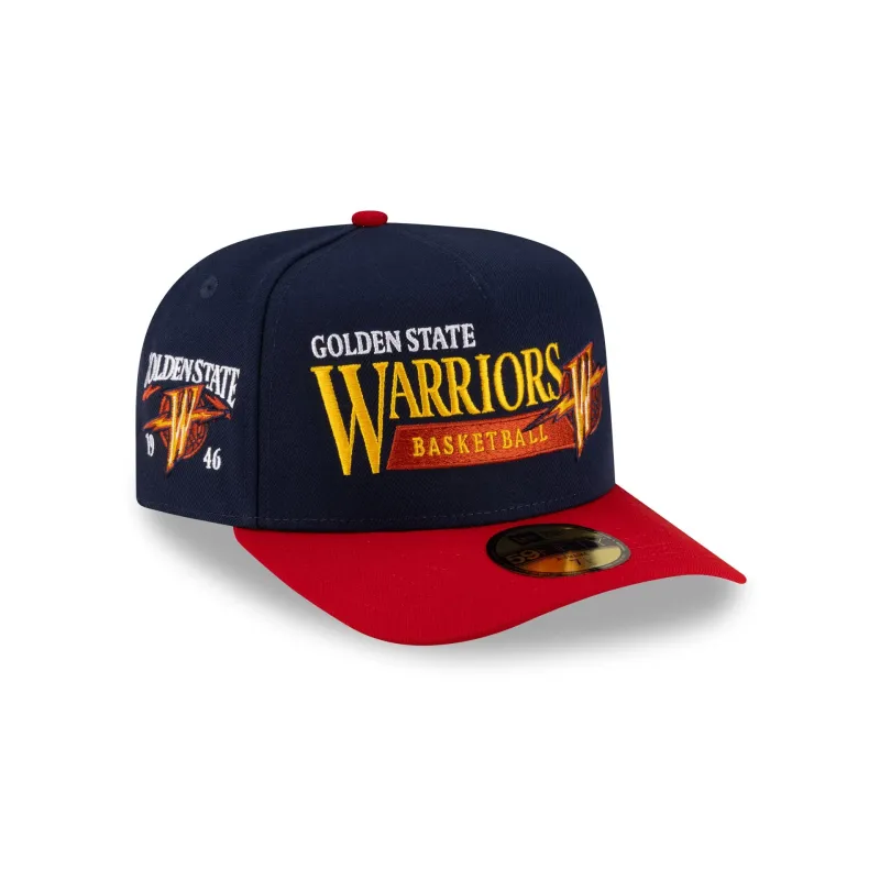 Golden State Warriors 1997-2010 Hardwood Classics Liner 59FIFTY A-Frame Fitted Hat sold by New Era