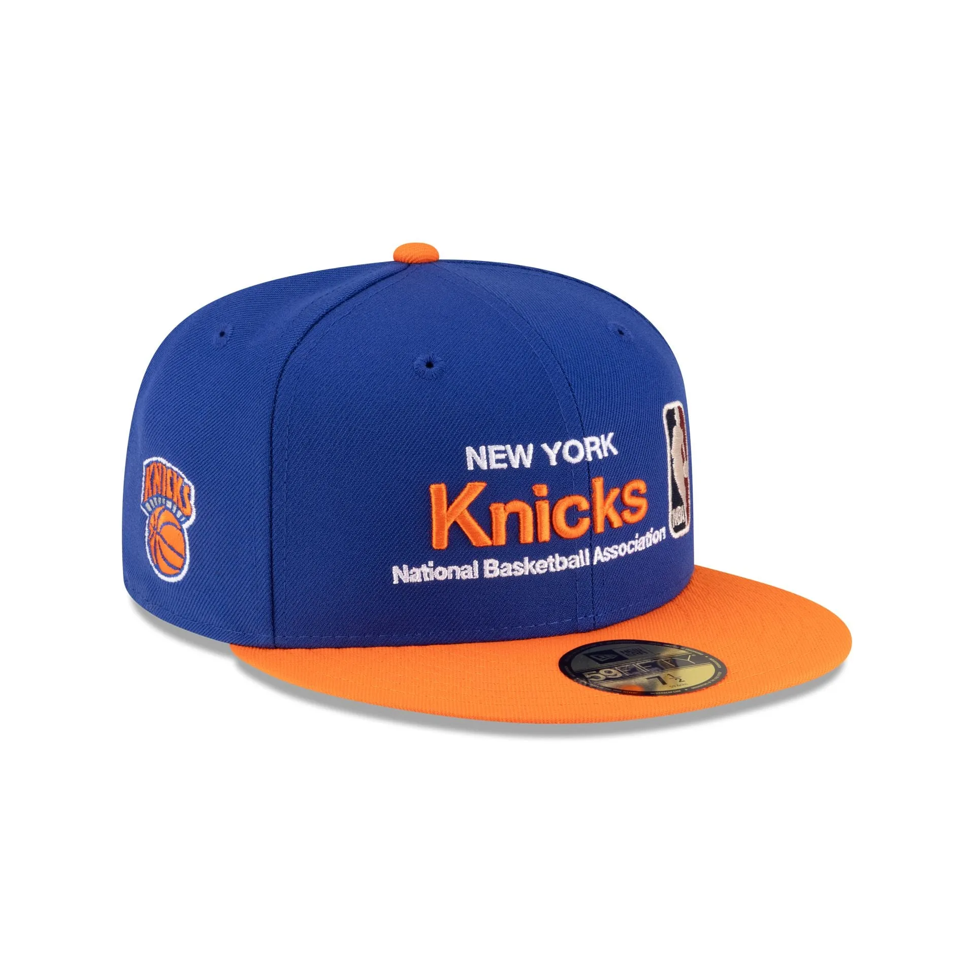 New York Knicks 1964-1992 Hardwood Classics Sign Stack 59FIFTY Fitted Hat sold by New Era