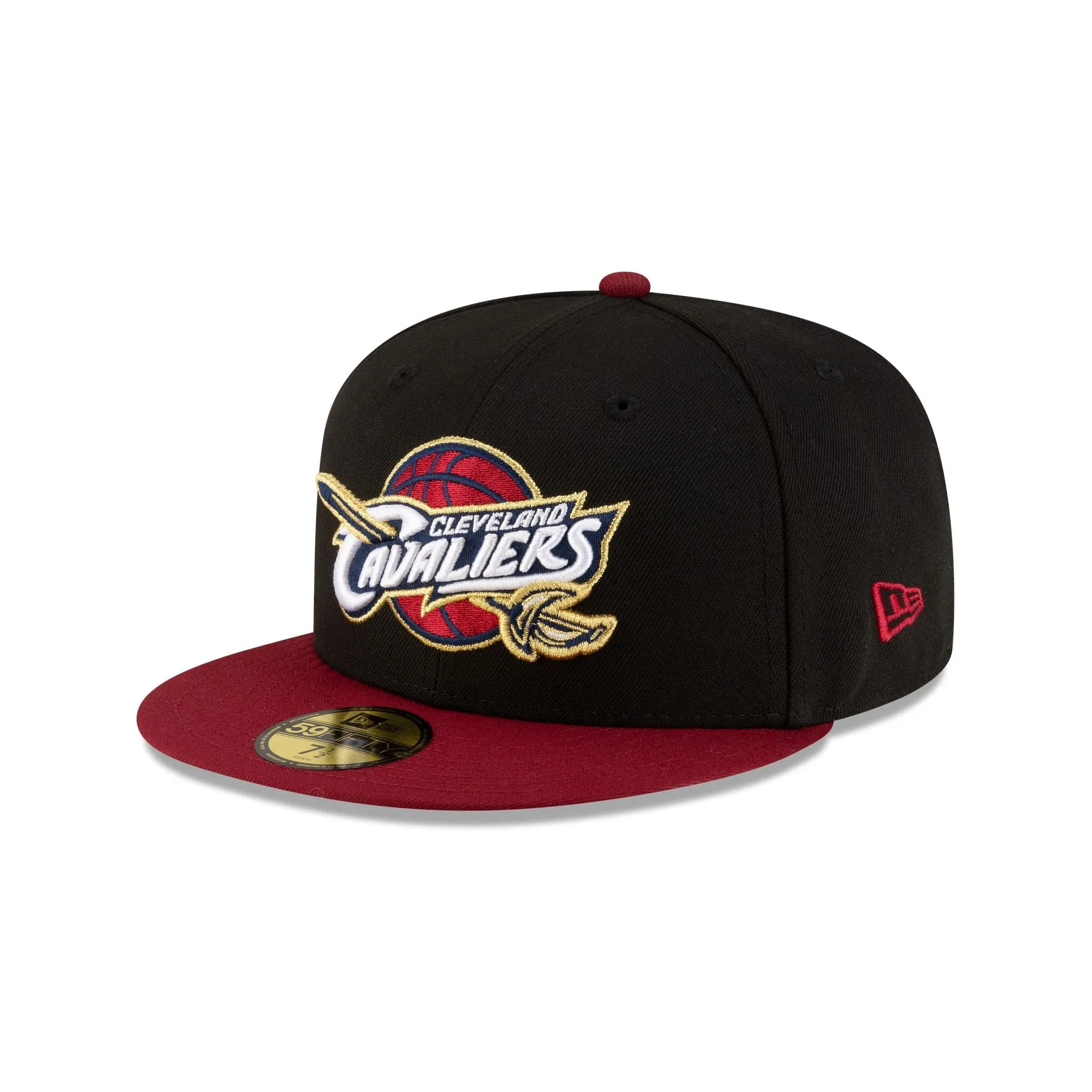 Cleveland Cavaliers 2010-2017 Hardwood Classics Black 59FIFTY Fitted Hat sold by New Era product image thumbnail 3