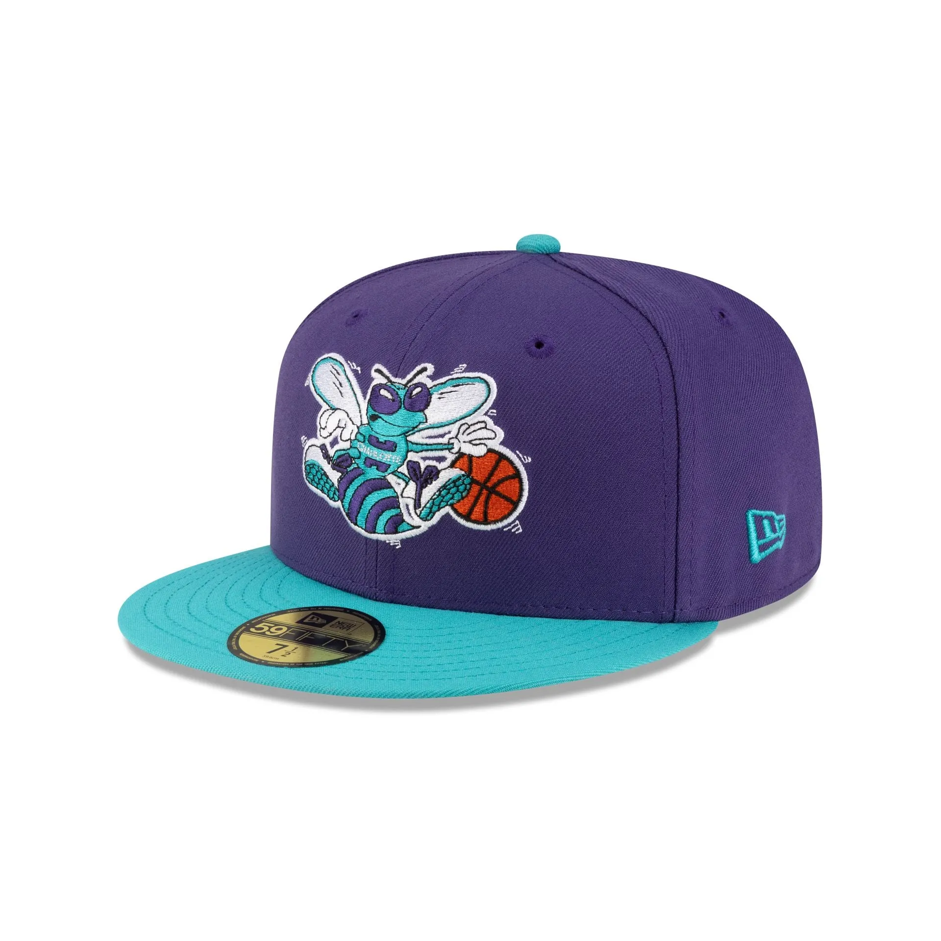 Charlotte Hornets 1988-2002 Hardwood Classics Express 59FIFTY Fitted Hat sold by New Era product image thumbnail 3