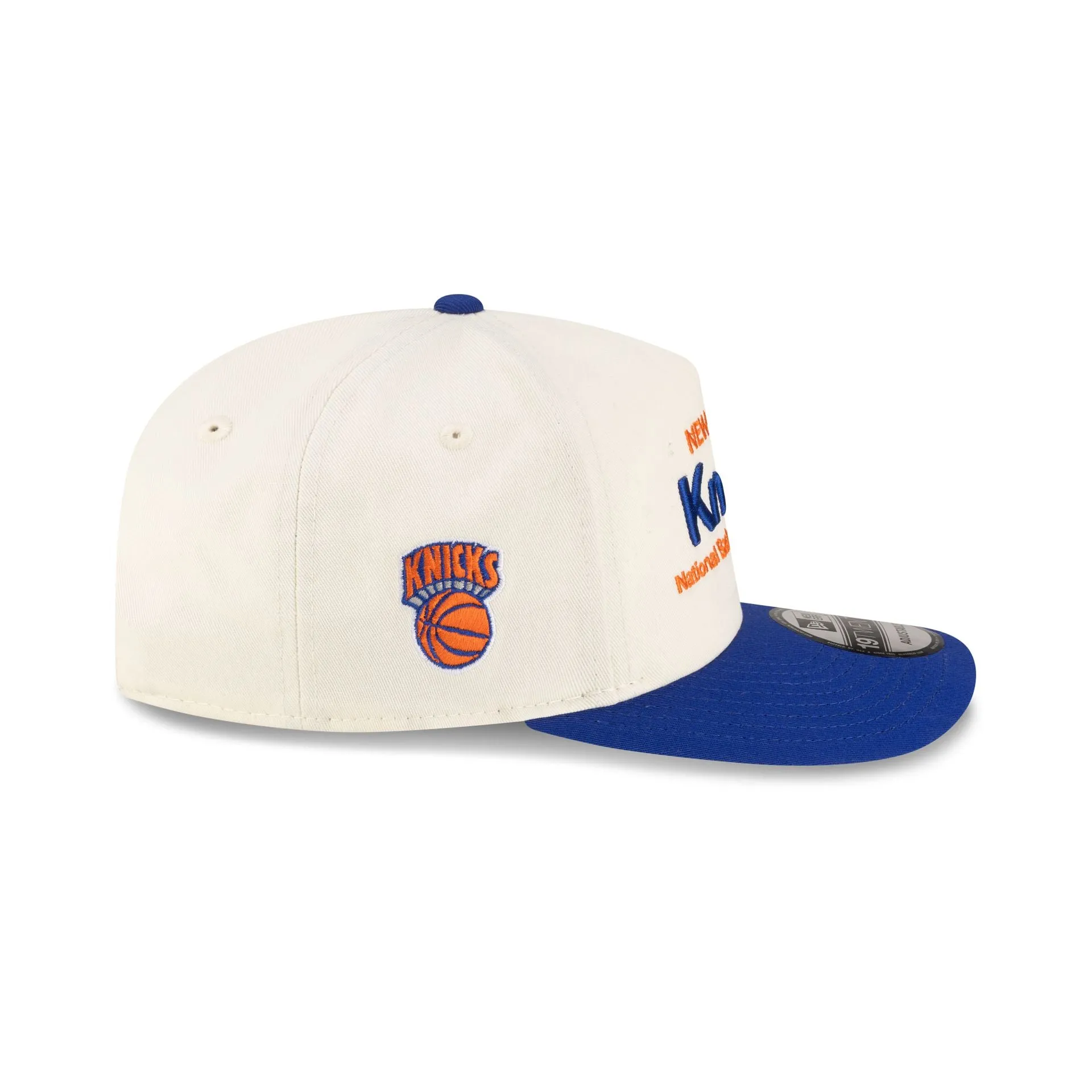 New York Knicks 1964-1992 Hardwood Classics Sign Stack Chrome White 19TWENTY Adjustable Hat sold by New Era product image thumbnail 4