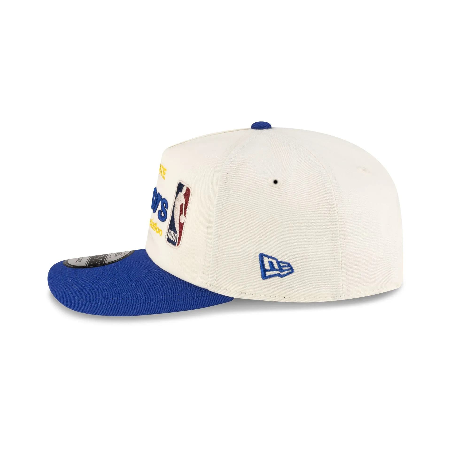 Golden State Warriors 1975-1997 Hardwood Classics Sign Stack Chrome White 19TWENTY Adjustable Hat sold by New Era product image thumbnail 5