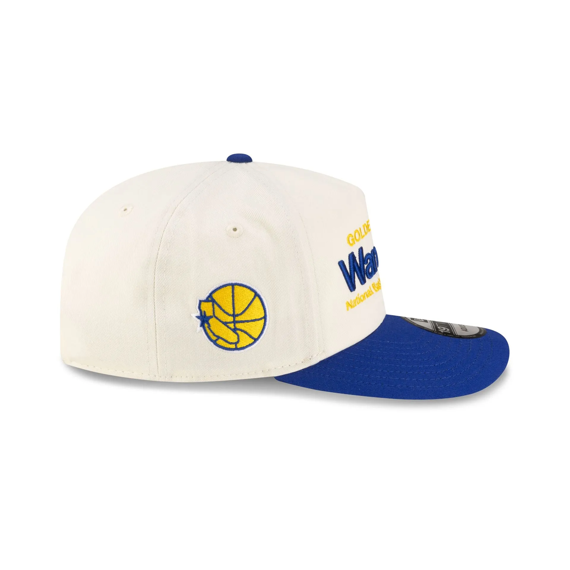 Golden State Warriors 1975-1997 Hardwood Classics Sign Stack Chrome White 19TWENTY Adjustable Hat sold by New Era product image thumbnail 4