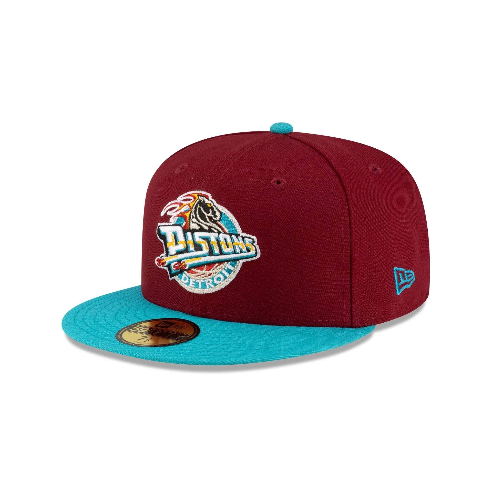 Detroit Pistons 1996-2001 Hardwood Classics Express 59FIFTY Fitted Hat sold by New Era product image thumbnail 3